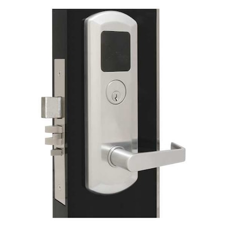 Townsteel FME-2050-RFID-Q-626 Classroom Lock, Stin Chrome, Quest Lever