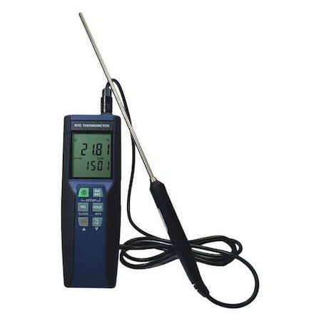 Dostmann CT376DIG Thermometer, LCD, 2 in, RTD