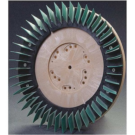 Diamabrush 911901240 Polishing Abrasive Pad, 19 in.dia, 400 Grit
