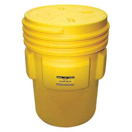 Spilfyter 450095 Spill Kit, 95 gal Capacity, Drum, Gray, 260