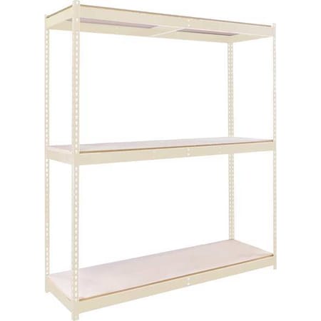 Hallowell DRHC722484-3S-P-PT Boltless Shelving Unit, 24