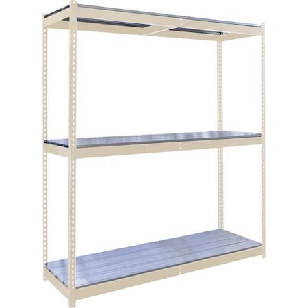 Hallowell DRHC482484-3S-E-PT Boltless Shelving Unit, 24