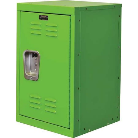 Hallowell HKL1515(24)-1SA Wardrobe Locker, 15 in W, 15 in D, 24 in H, (1) Tier, (1) Wide, Green