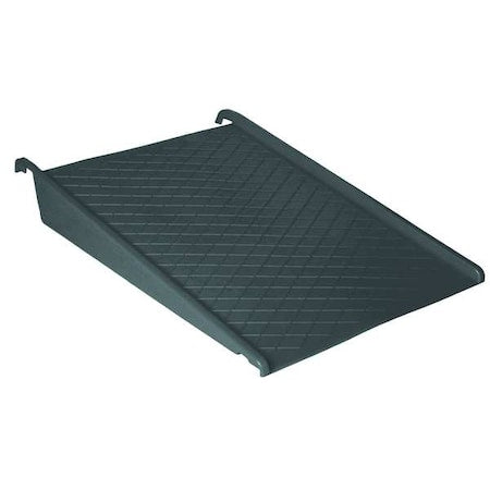 Eagle MFG 1689B Spill Containment Ramp, w/o Drain, PE, Black