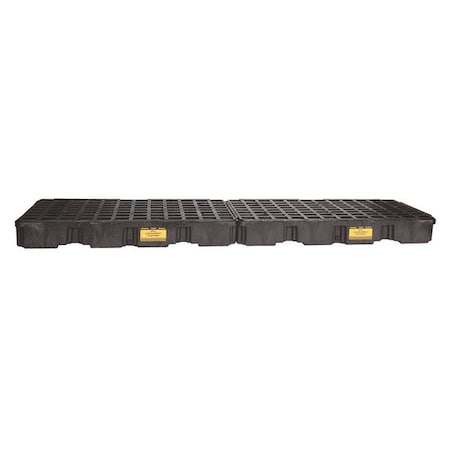 Eagle MFG 1647BD Spill Deck, 60 gal Spill Capacity, 4 Drums, 10,000 lb Load Capacity, Polyethylene