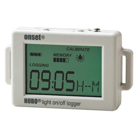 Hobo UX90-002 Data Logger, Light On/Off, 128 KB