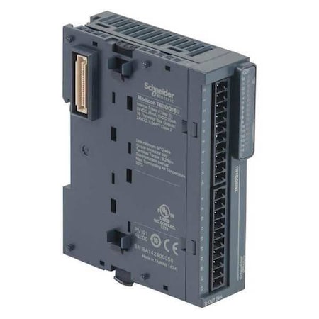 Schneider Electric TM3DQ16U Ext Module, 0 inputs, 16 outputs, Term Blck