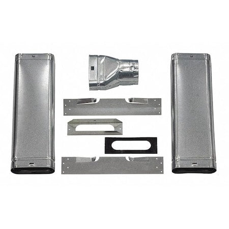 Williams Comfort Products 9929 Oval Vent Starter Kit, Top Mount, Steel