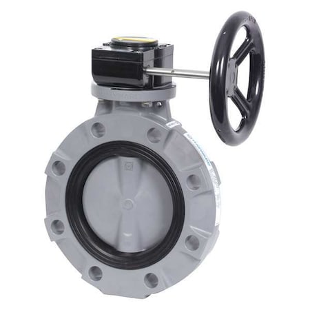 Hayward Flow Control BYV44025A0VG000 Butterfly Valve, 2-1/2