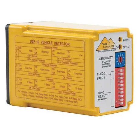 Diablo Controls DSP-10 117 Vehicle Detector, 20 to 2000 MHz