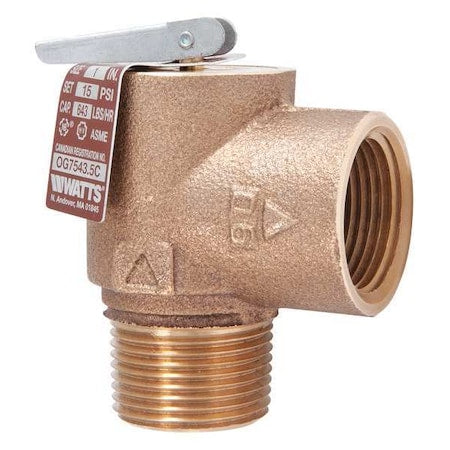Watts 0006276 Steam Safety Relief Valve, 2-13/16 in.