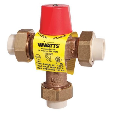 Watts 0006274 Temperature Control Valve, 1 in.