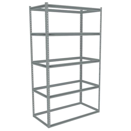 Tennsco ZB7-4824S-5 Boltless Shelving Unit, 24-5/8