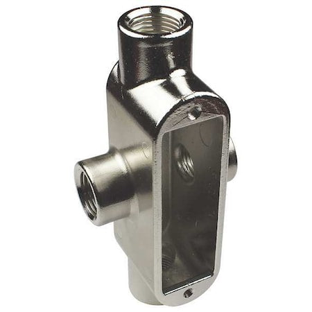 Calbrite S61500XB00 Conduit Outlet Body w/Cover, 1-1/2 In.