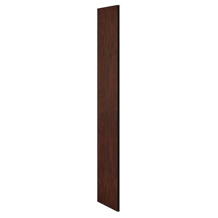 Salsbury Industries 33335MAH End Panel, Flat Top, D21 x H72, Mahogany