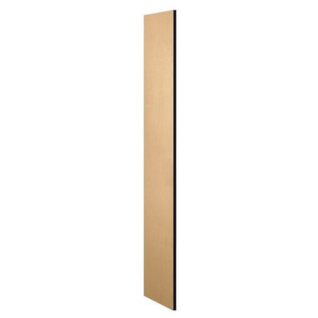 Salsbury Industries 33335MAP End Panel, Flat Top, D21 x H72, Maple