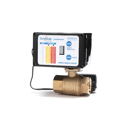 Dynaquip Controls AD2A 1 1/4 Auto Drain Valve, 115V, 1-1/4 In.