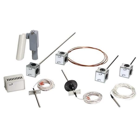 TE-6311A-1 Johnson Controls 8 inch Duct Temperature Sensor 1k ohm Nickel