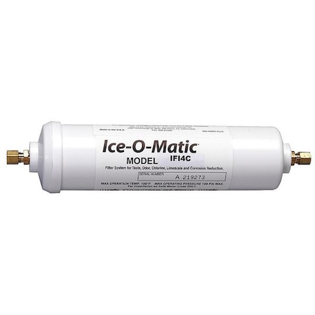 ICE-O-Matic IFI4C Inline Water Filter, 1/4 in. Compression
