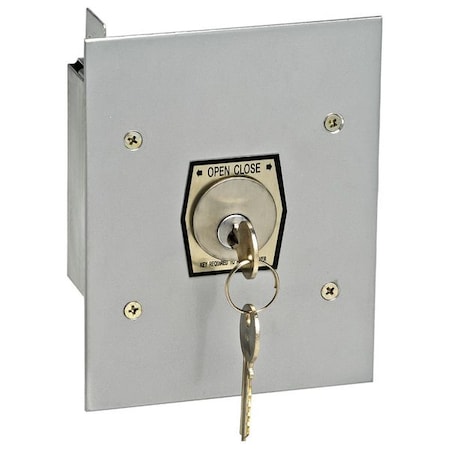 American Garage Door Supply 1KF-X Keyswitch, Outdoor, Flush Mount
