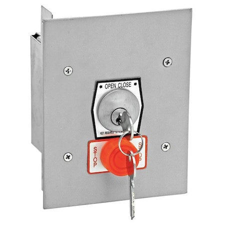 American Garage Door Supply 1KFS-X Keyswitch, 2 Buttons, Tamperproof