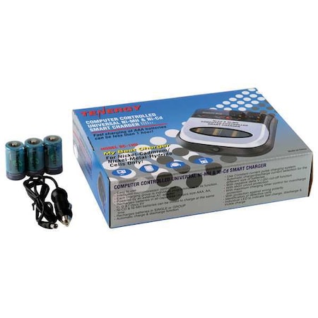 Tenergy 871-00006 Battery Charger, 12V DC, Ni-Cd/Ni-MH