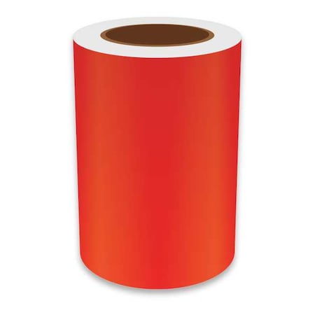 VNM Signmaker REFRD-3177 Continuous Label Stock, Red, Gloss, 7 in W