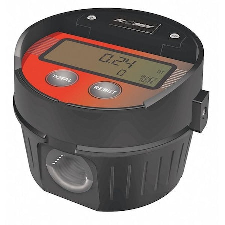 Flomec LM51DN Flowmeter, Oval Gear, 1/2
