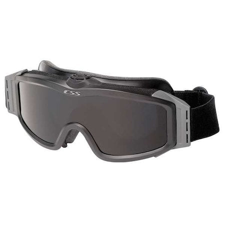 ESS 740-0132 Tactical Goggles, Clear and Gray Lens, Anti-Fog & Anti-Scratch, Low Profile, Indirect, 5SY4 Series
