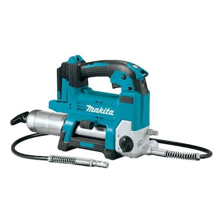 Makita XPG01Z Grease Gun, Pistol Grip Handle, Cartridge, Suction Load, 14 1/2 oz, Cordless, Silver