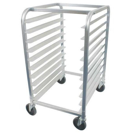 Crestware ABPR10 Pan Rack, Aluminum, 10-Slot, 38 in. H