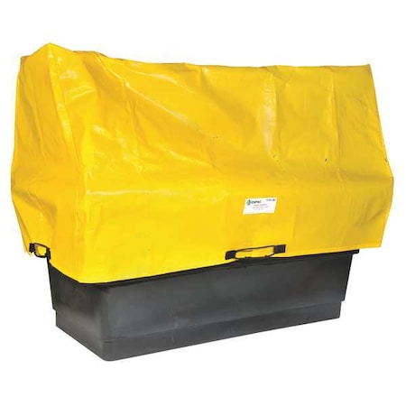 Enpac 5275-TARP Tarp Cover, 82 1/4 in x 45 1/2 in x 44 in, 44 in, Yellow, HDPE