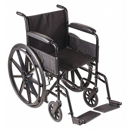 DMI 503-0658-0200 Wheelchair, Standard, 250 lb, 18