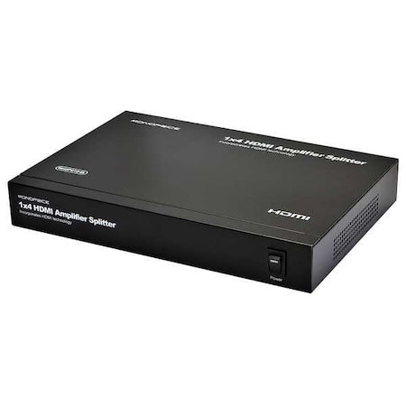 Monoprice 8159 HDMI Splitter, HDMI, 4 Ports