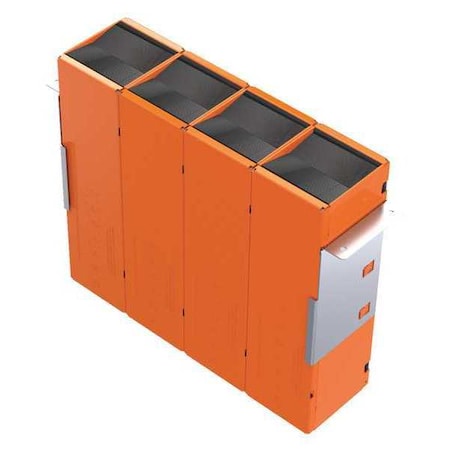 STI EZD444MBS2 Fire Barrier Pathway, Orange, Rectang.