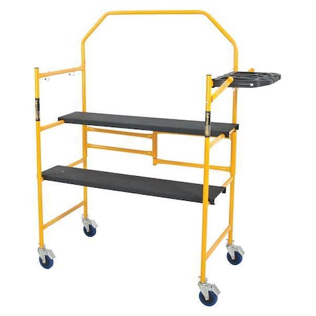 Metaltech I-IMCNT Scaffold Tower, Steel, 500 lb Load Capacity, 4 ft Platform Height