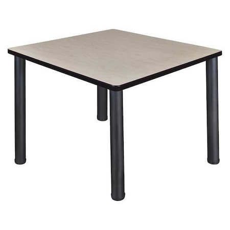 Regency TB3636PLBPBK Square Cafe Table, 36