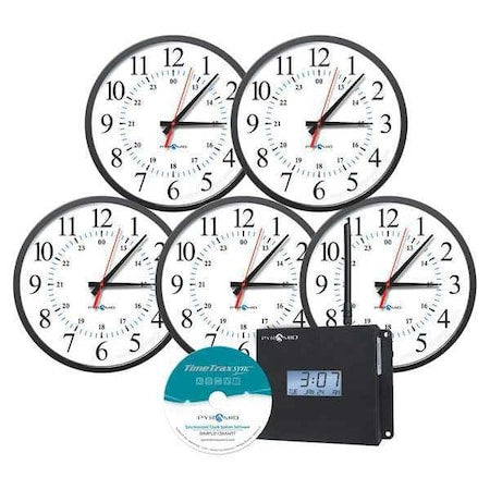 Pyramid WSCBA-5D RF Wireless Synch. Clock Starter System