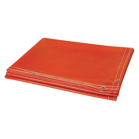 Steiner 338-8X10 Welding Curtain, Transparent Vinyl, 10 ft. W., 8 ft. H., 13 oz/sq yd, 150 Degrees F Withstand Temp.