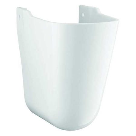 Zurn Z5320-PED Lavatory Sink, Wall Mount, Plastic White, Bowl Size 16