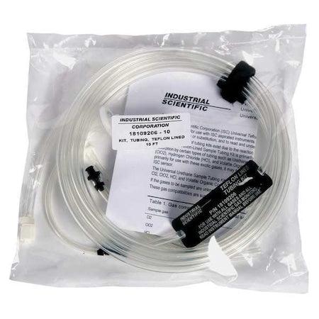 Industrial Scientific 18109206-100 Sampling Tubing Kit, 1/8 in. x 100 ft.