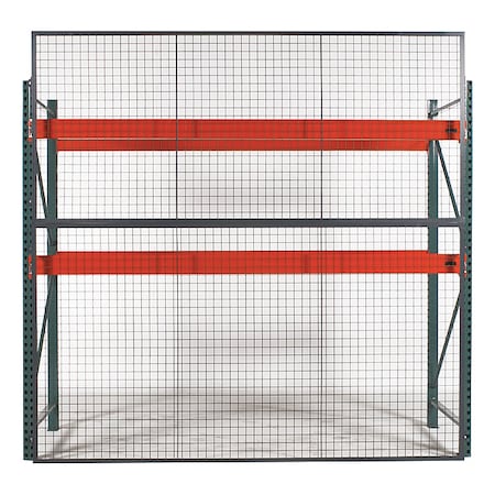 Wirecrafters BACK94 AslGurd, 1 1/4x48x108 in, Steel, 10ga