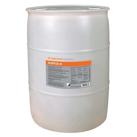 Walter 54A028 Neutralizing Solution, 208 L, Carboy