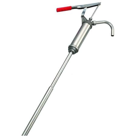 DAYTON 38Y792 Hand Drum Pump, Stainless Steel, 3/4In OD