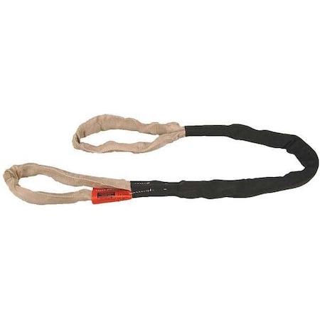 Lift-ALL EE240X10 Roundsling, Eye & Eye, 10 ft L, 21200 lb Cap