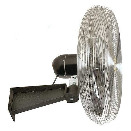 Airmaster FAN 37144 Standard Duty Air Circulator, Wall Mount, 24 in Blade Dia, 115V, 3,325/4,556/5,588 cfm