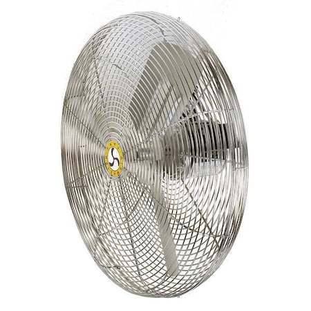 Airmaster FAN 71590 Standard Duty Air Circulator, 24 in Blade Dia, 115V, 2,460/3,460/4,400 cfm, Non-Oscillating