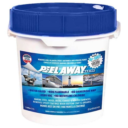 Dumond M101 Peel Away Peel Away Marine Safety Strip, 1 Gallon