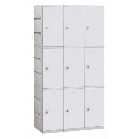 Salsbury Industries 93368GY-U Wardrobe Locker, 38-1/4