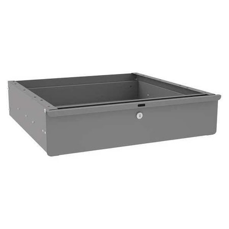 Tennsco WBD-25 Drawer, Gry, 6 in H, 70 lb Cap, Steel
